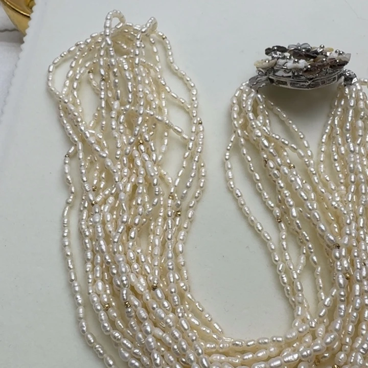 淡水珍珠颈饰未镶嵌