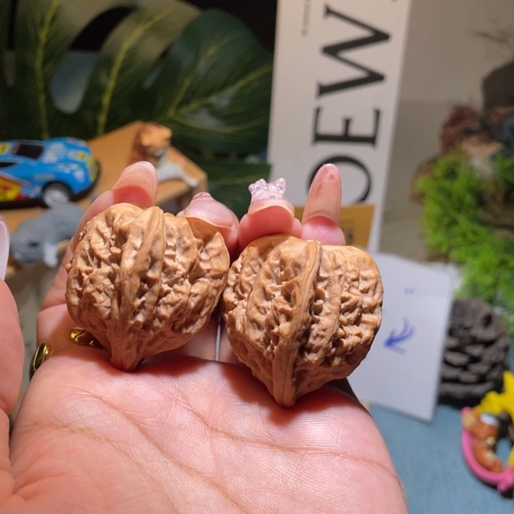 文玩核桃把件33尺小火马