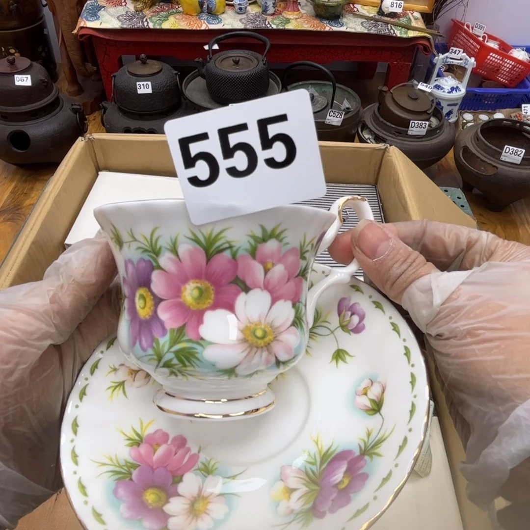 瓷片摆件工艺品摆件666