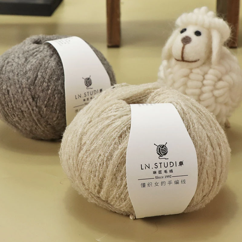 【圈圈PRO】 手感媲美羊绒圈圈 手工手编毛线 蓬松绒面好亲肤柔软