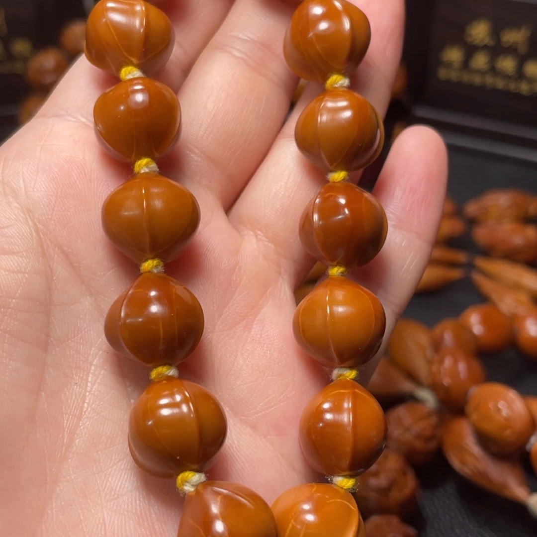橄榄核手串/手链1.4鲨鱼背