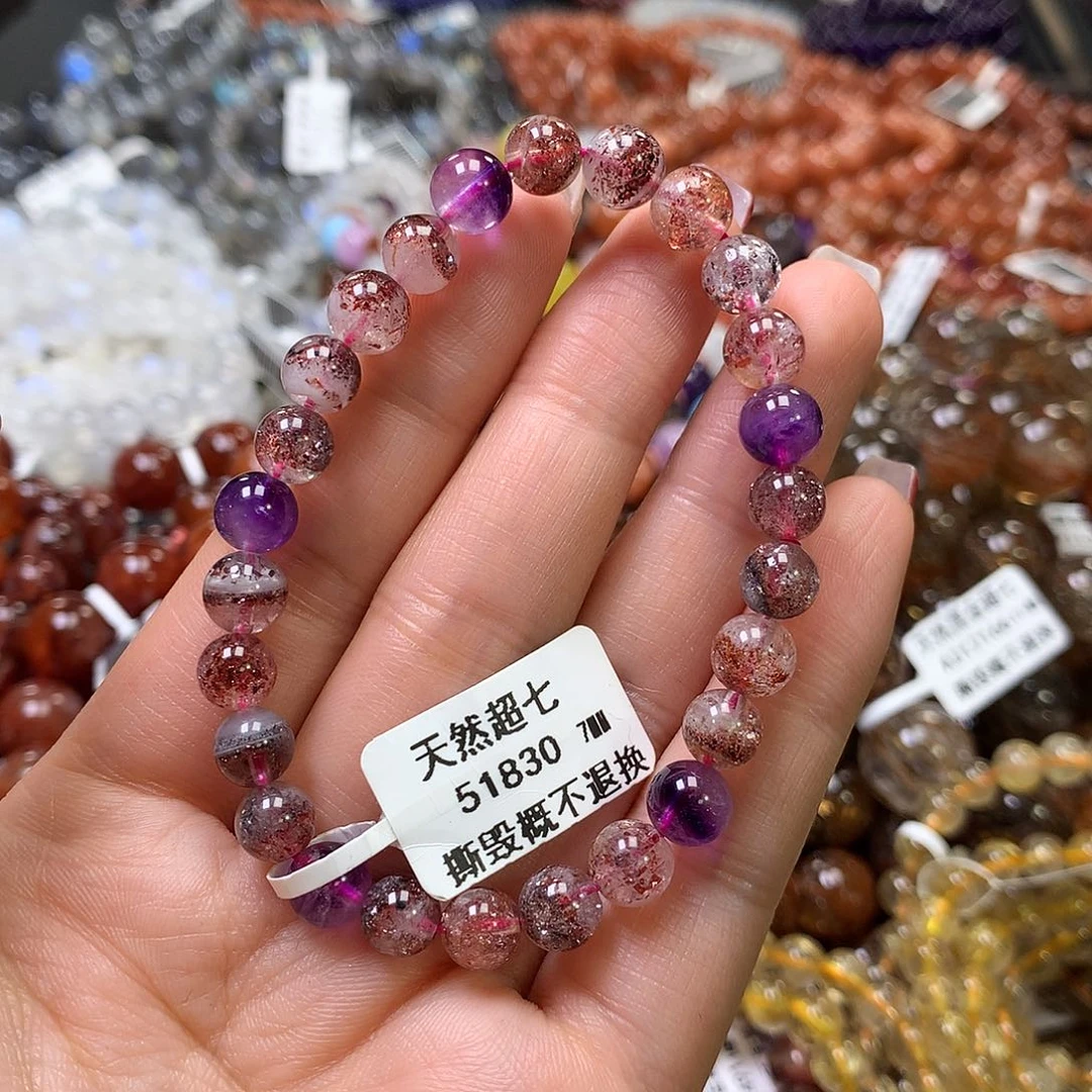 水晶手链未镶嵌，