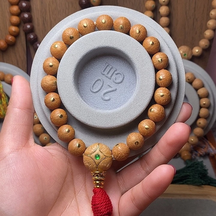 手串凤眼菩提11mm➕铜钉