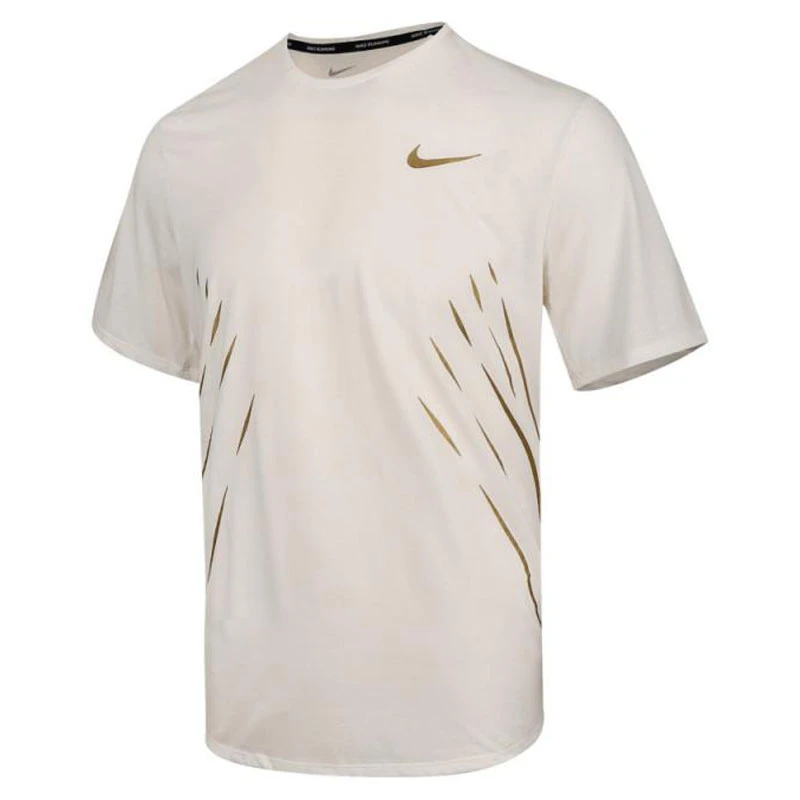 【商城】Nike耐克夏季男子跑步运动休闲圆领短袖T恤HJ3535-133