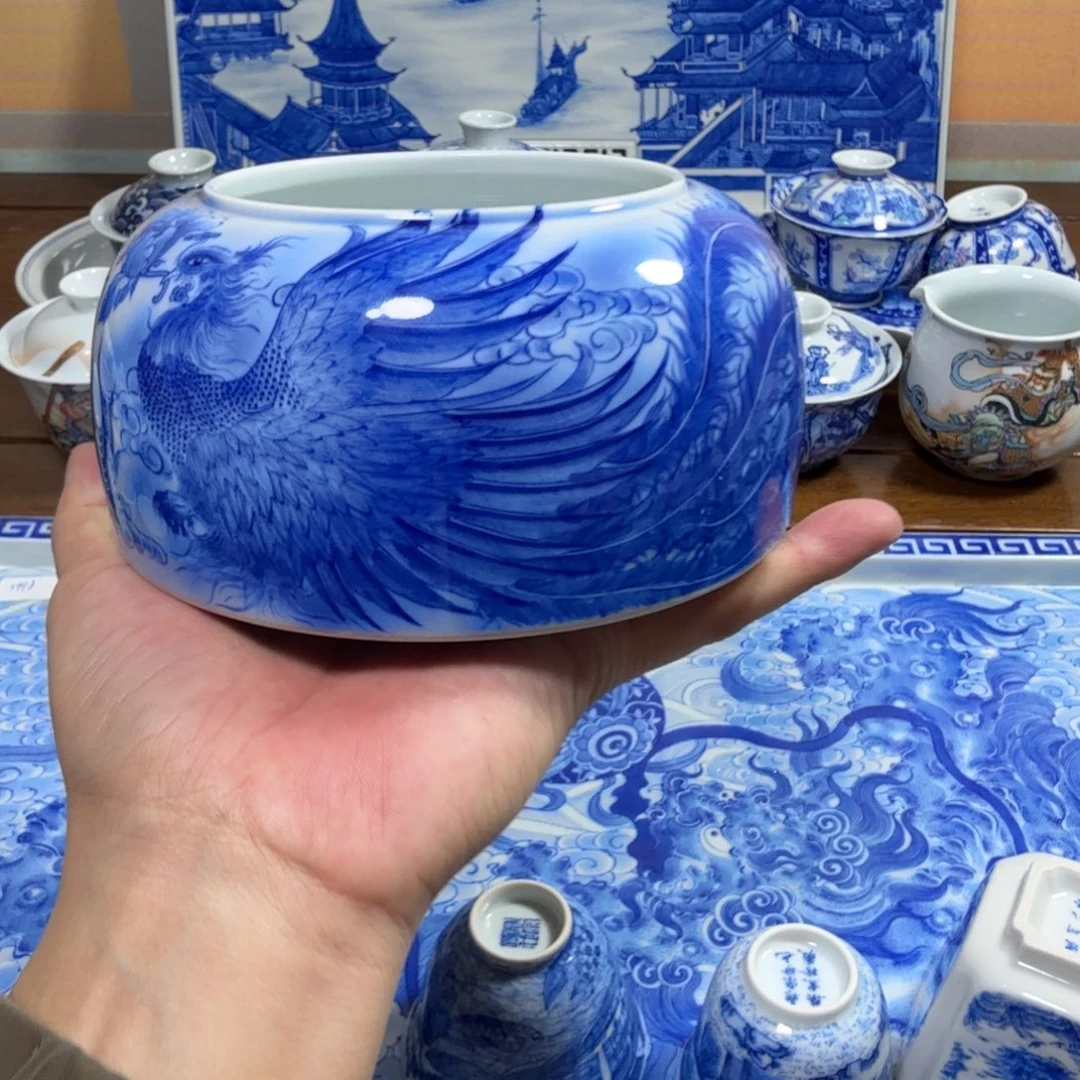 尼***拍全手工全手绘陶瓷