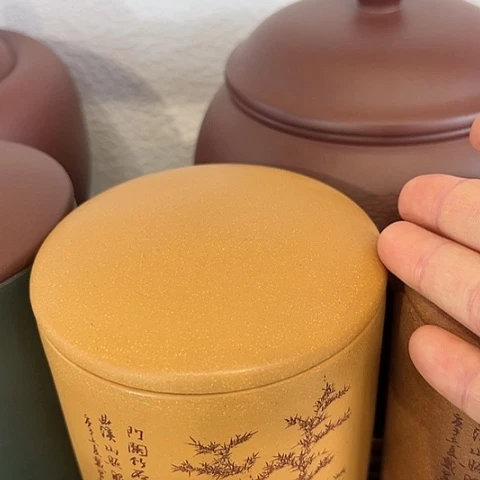 【闪购商品】紫砂茶叶罐