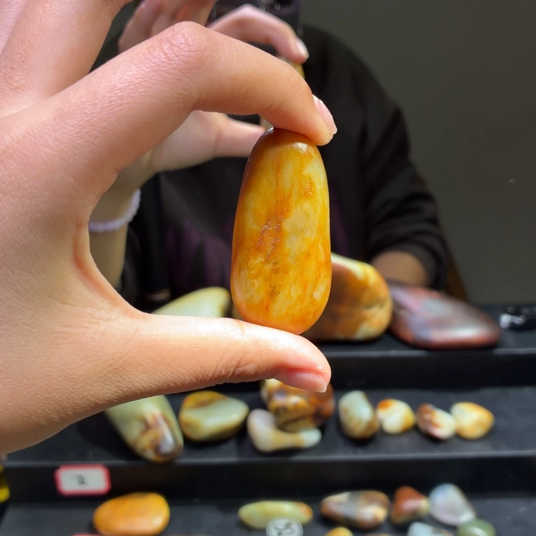 和田玉未镶嵌挂件48.8