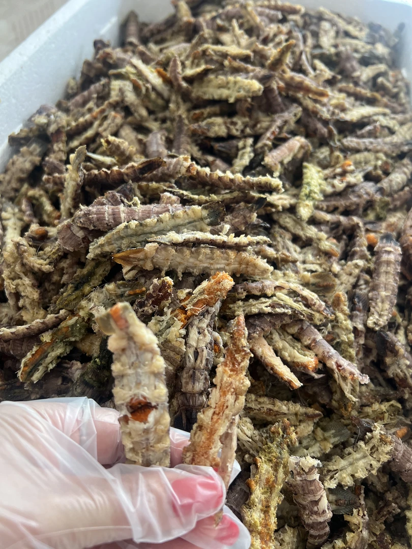 【红岛发货】无盐干货烘干虾虎肉皮皮虾肉干7-8成干干货海鲜