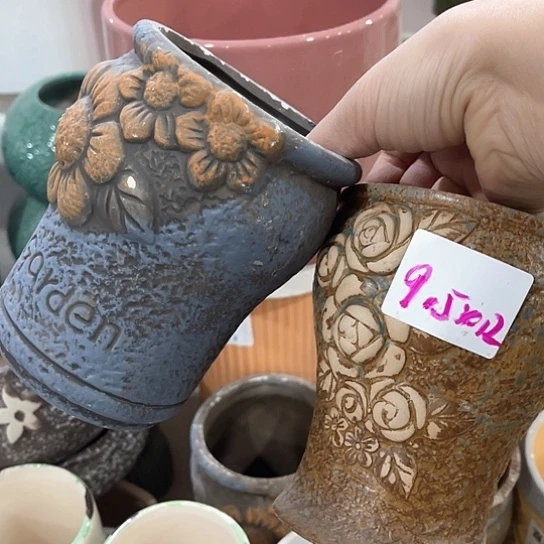 陶瓷外贸尾货多肉绿植陶瓷花盆