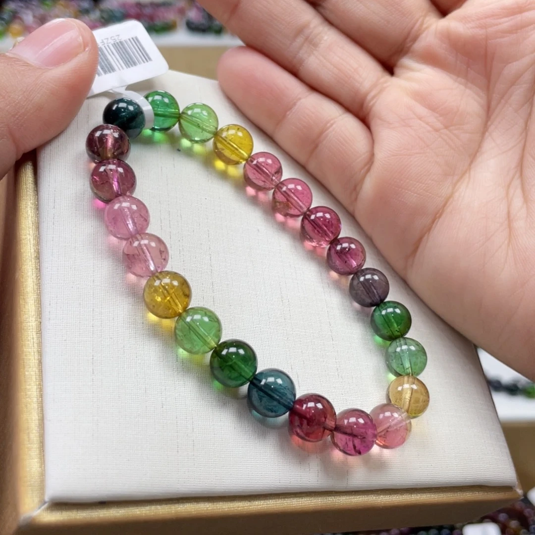 手串碧玺未镶嵌8mmmmmmm