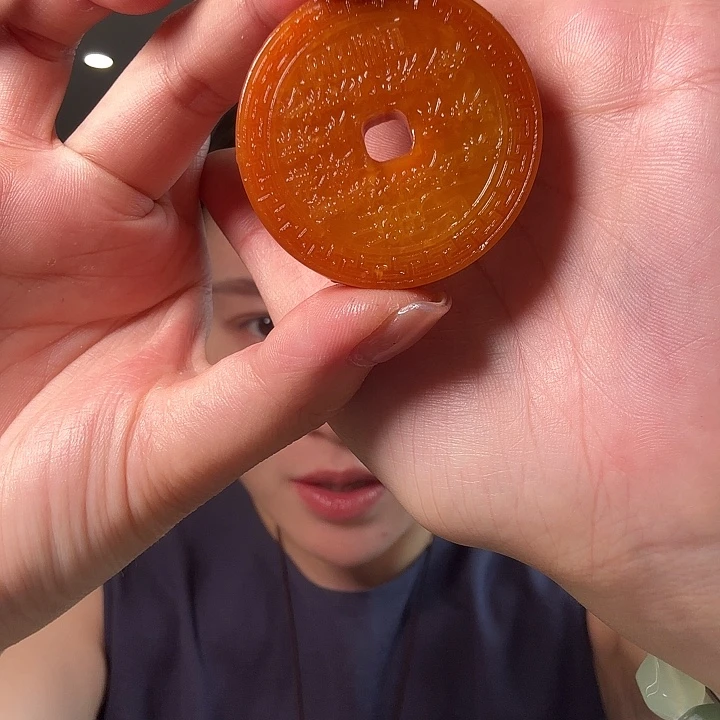 @***凡蛇纹石玉未镶嵌颈饰