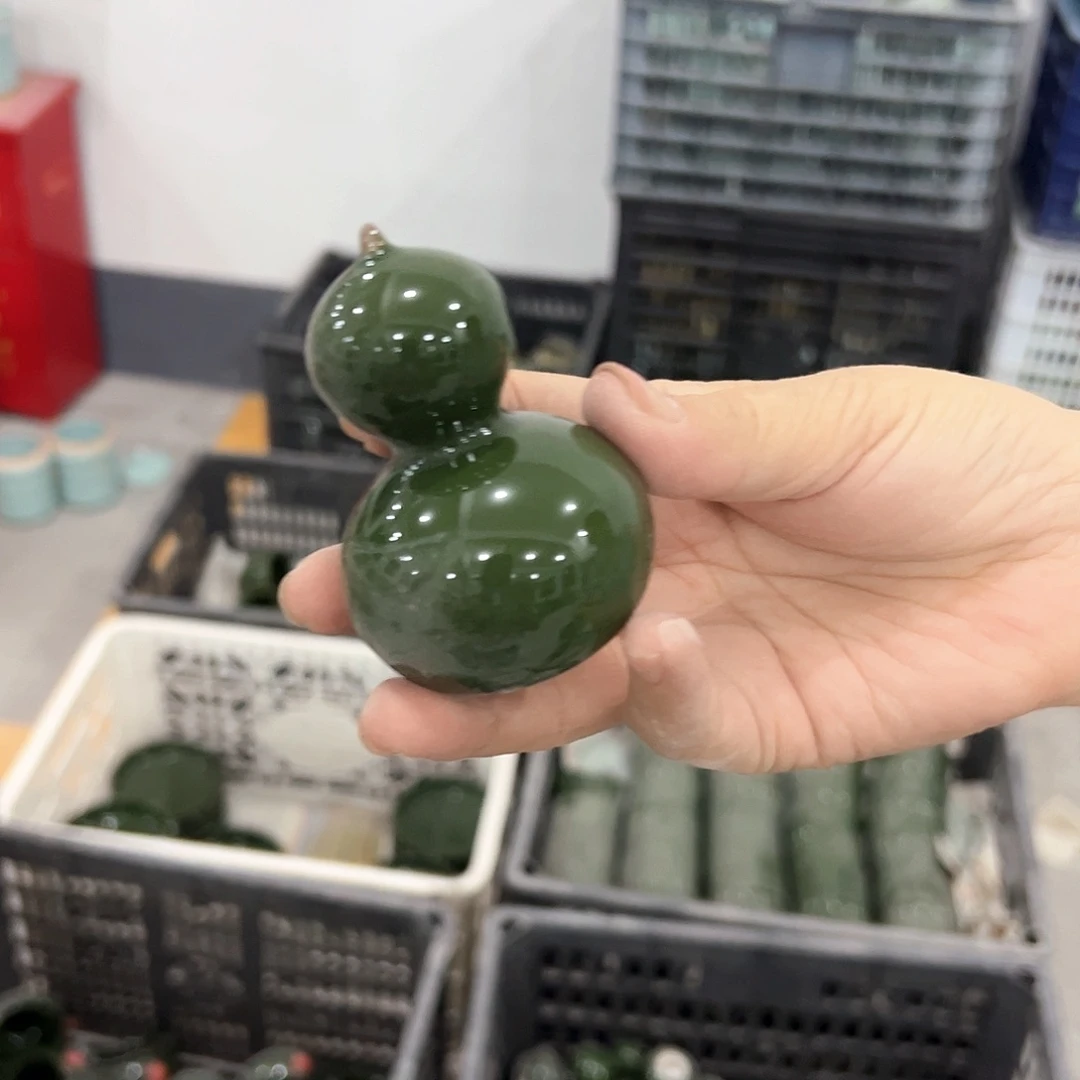 龙泉云间青瓷小米茶器