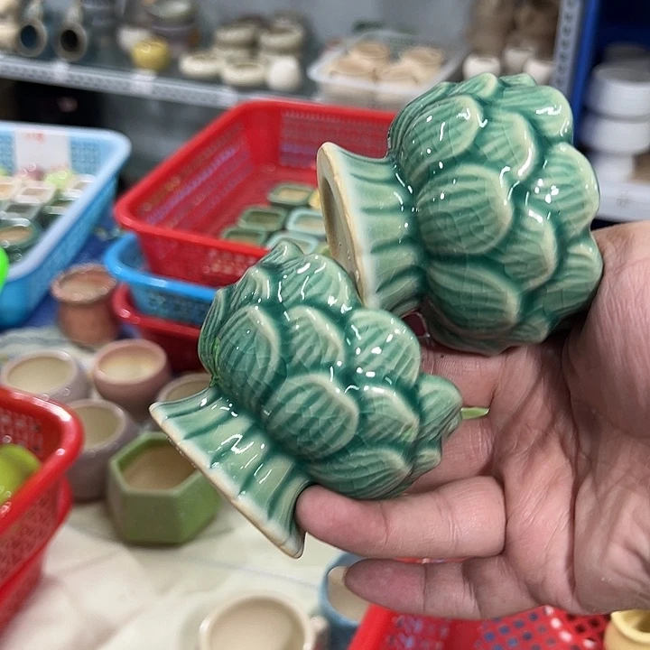 微瑕陶瓷花盆满9.9发