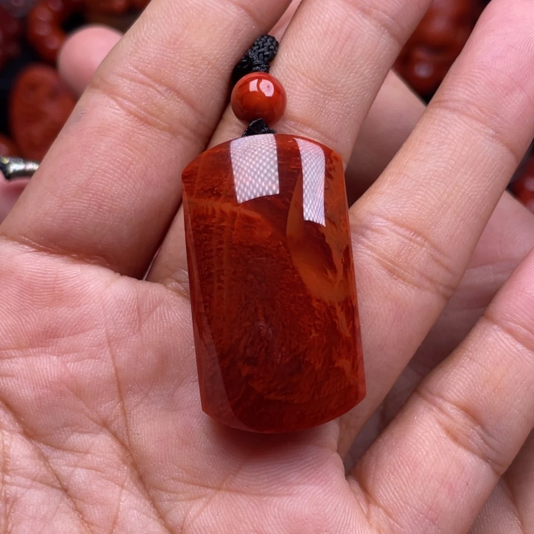 南红玛瑙珠宝奇石未镶嵌吊坠