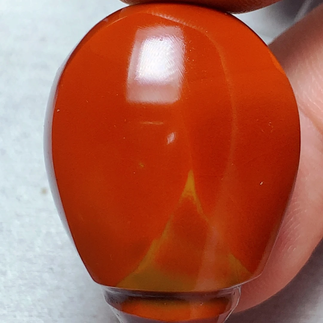 奇***哥玛瑙/玉髓未镶嵌战国红