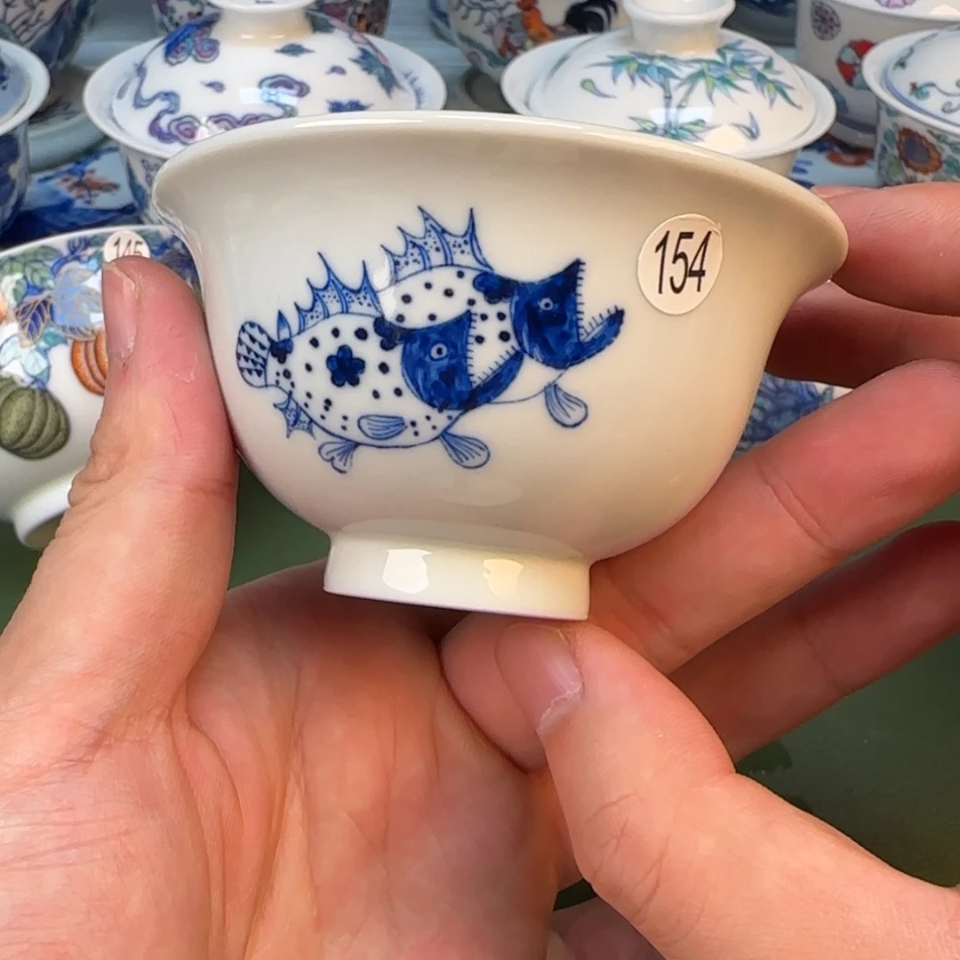 彦祖纯手工手绘茶具154