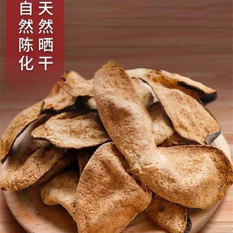 农家新货陈，皮可搭配绿茶雀舌陈皮泡水