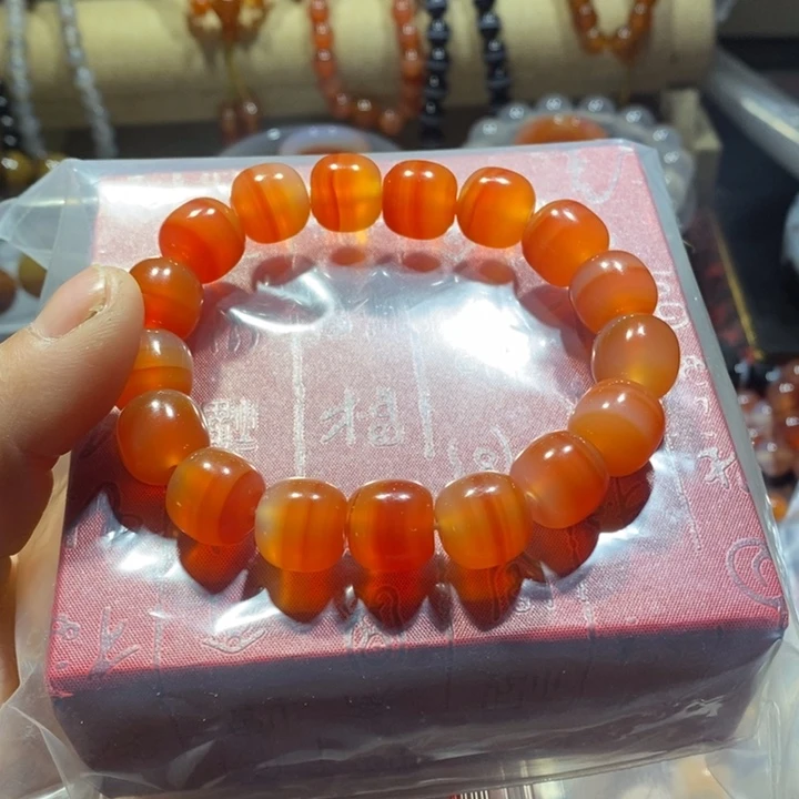 玛瑙/玉髓手串未镶嵌T***y