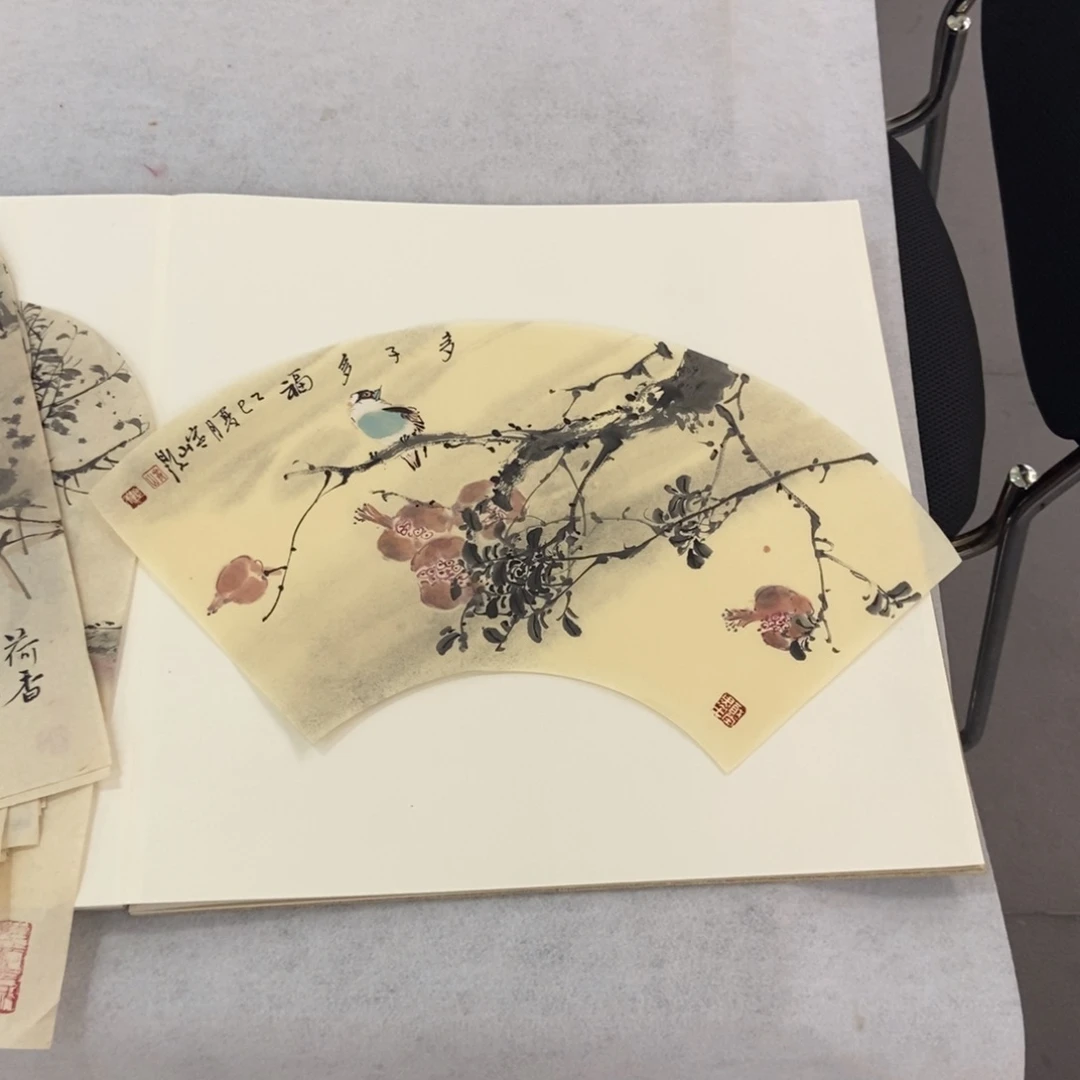 我***阳国画墨鱼精品墨鱼精品