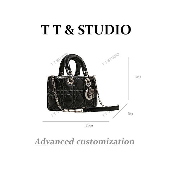 【TT Studio】SK-82317-1-黑色RAIN.CUN时尚简约腋下斜跨轻奢女包
