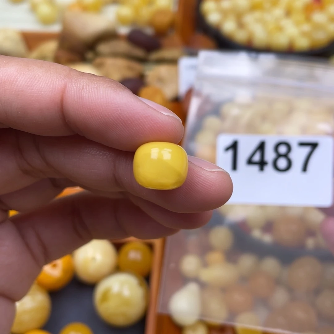 琥珀珠宝奇石未镶嵌12 粉