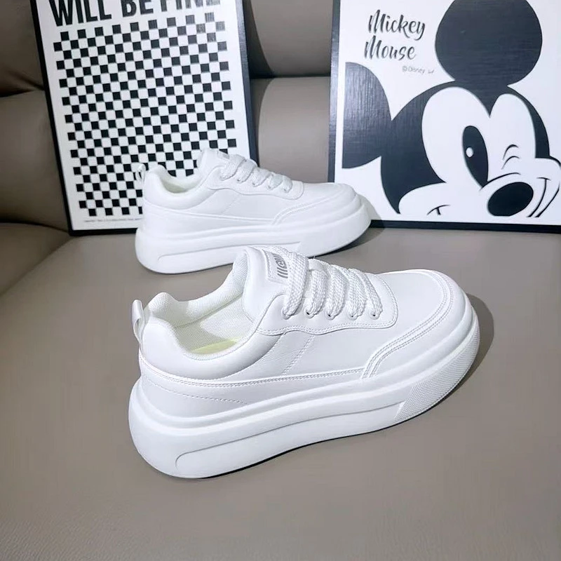 秋冬款男士厚底休闲鞋百搭潮流小白鞋轻便软底运动鞋青年潮鞋板鞋