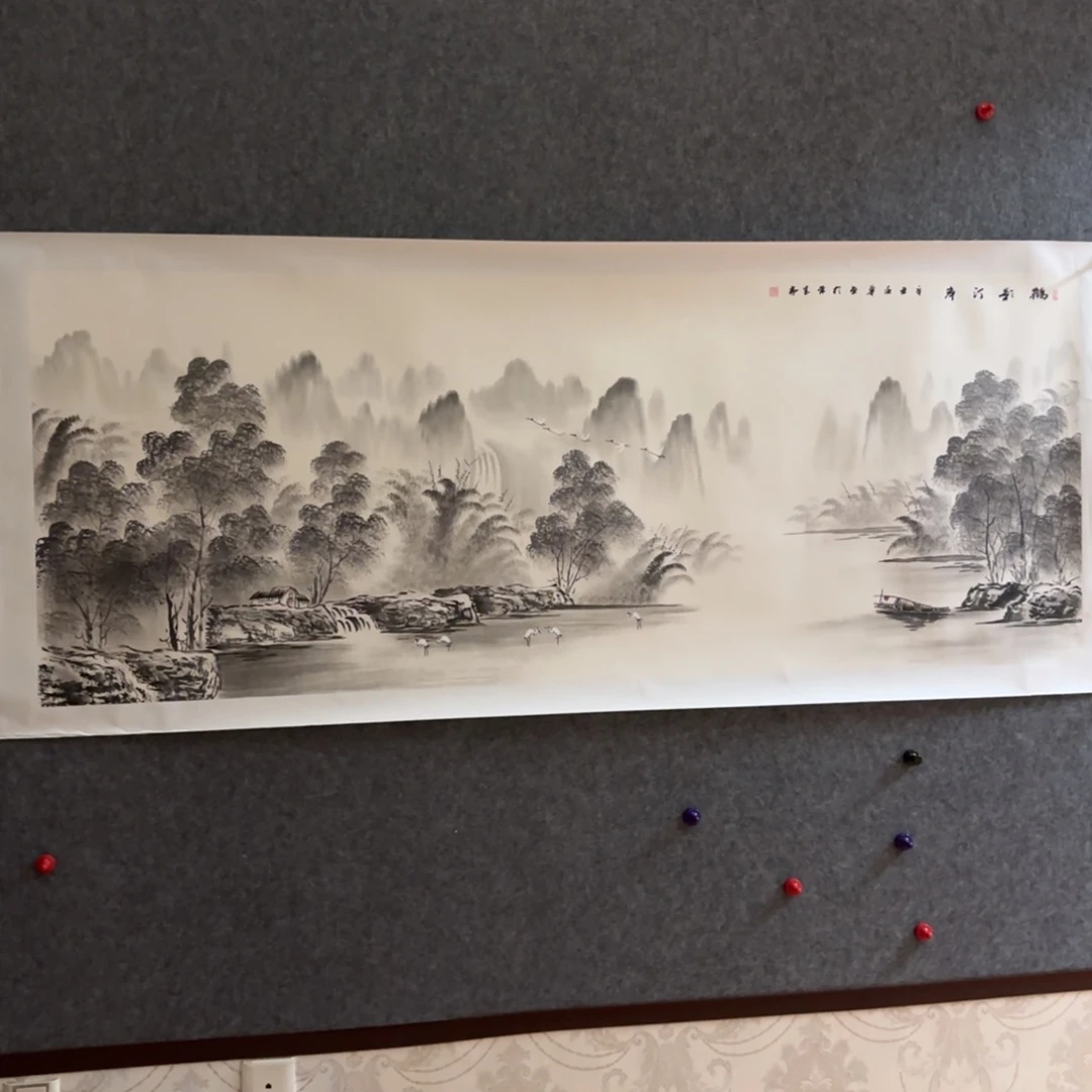 国画国画作品陆远华山水精品手绘