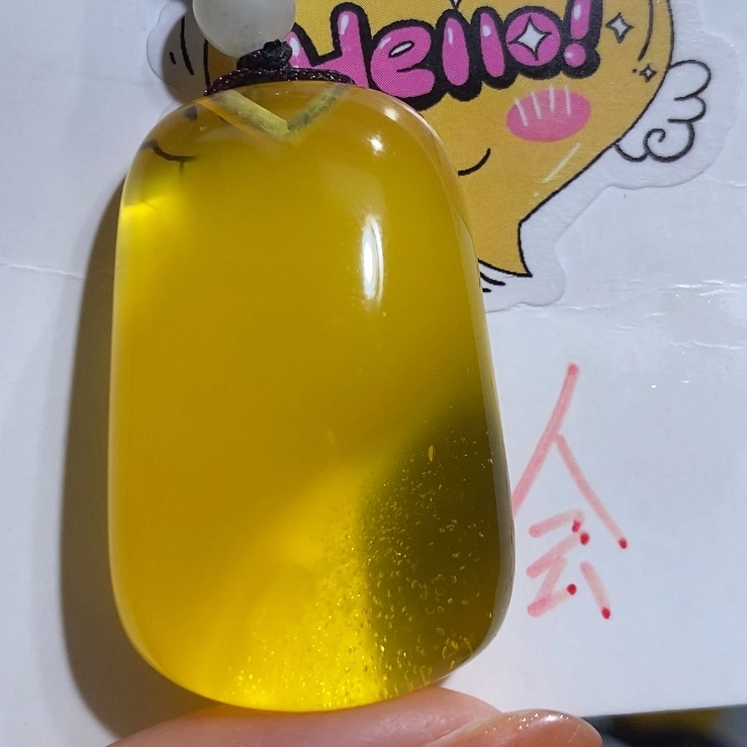 定制琥珀未镶嵌蜜蜡吊坠