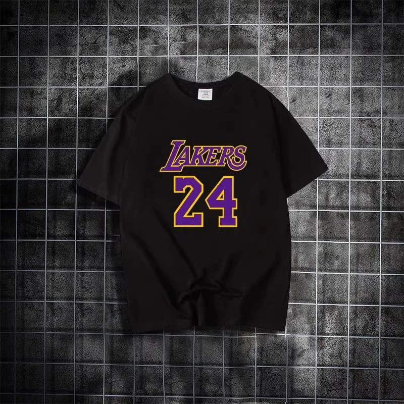 海外订单尾货~剪标撤回外贸美式复古字母数字印花纯棉短袖T恤男女