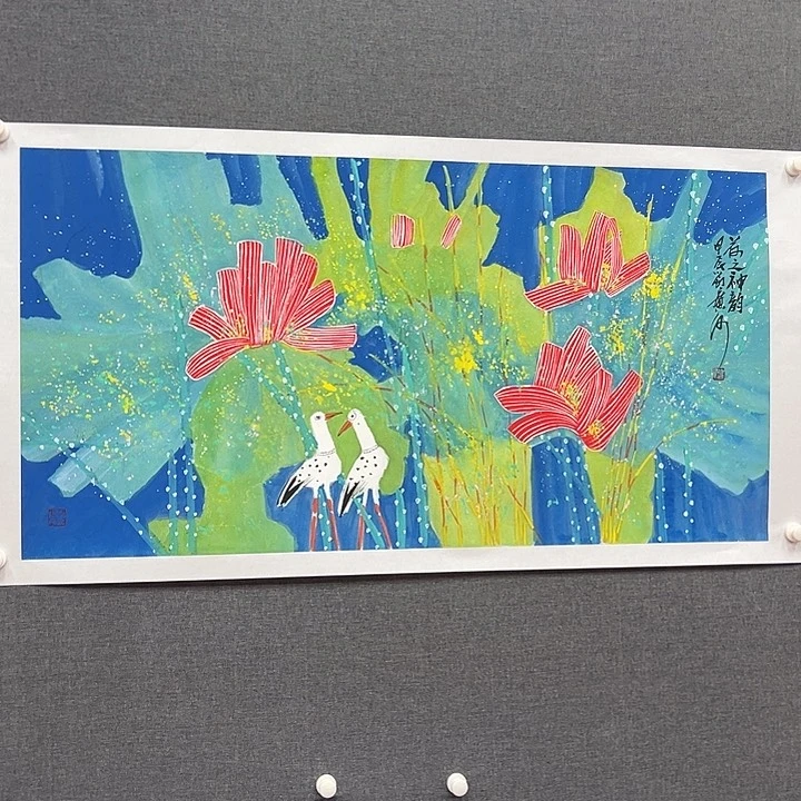 国画书画作品多次