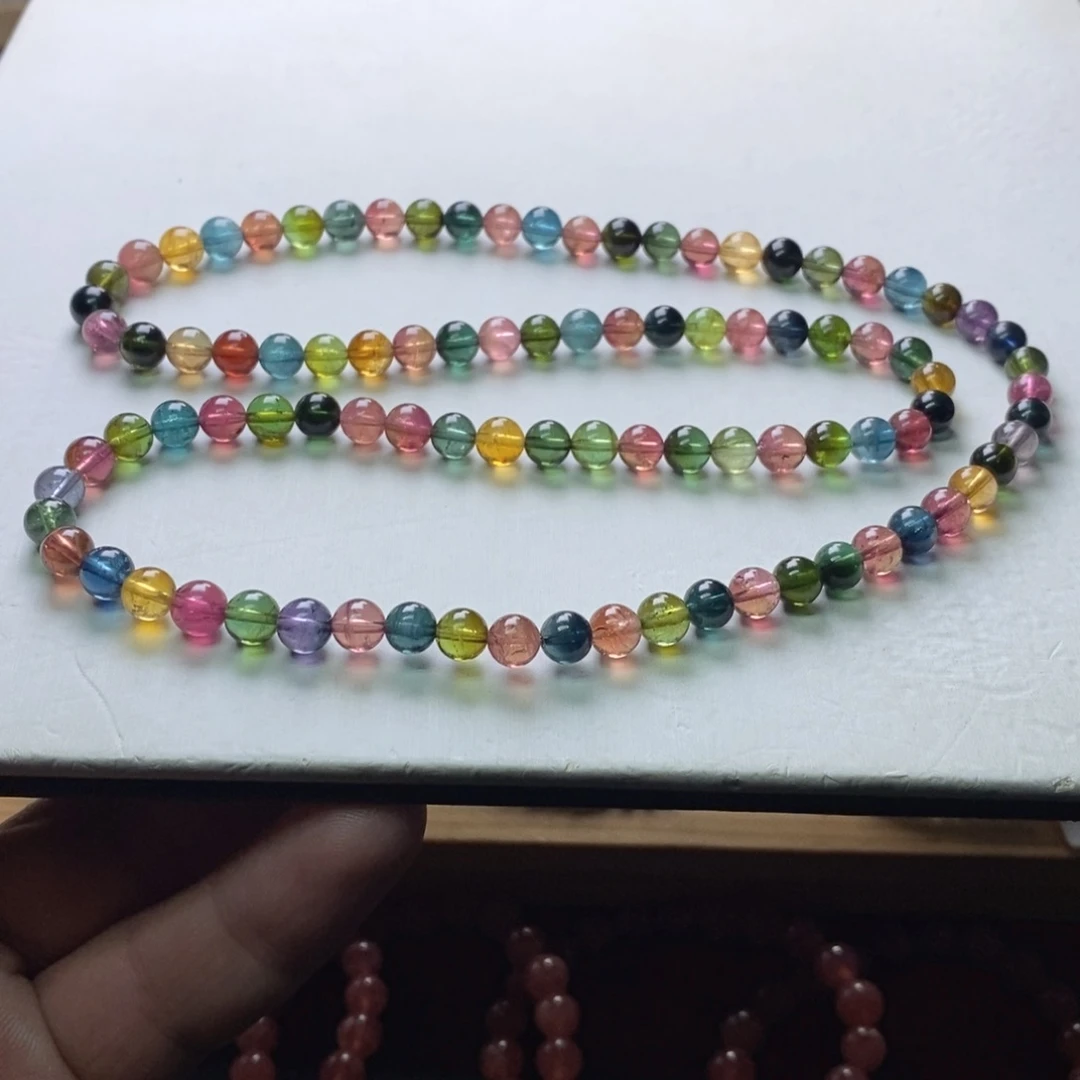 碧玺碧玺手链未镶嵌