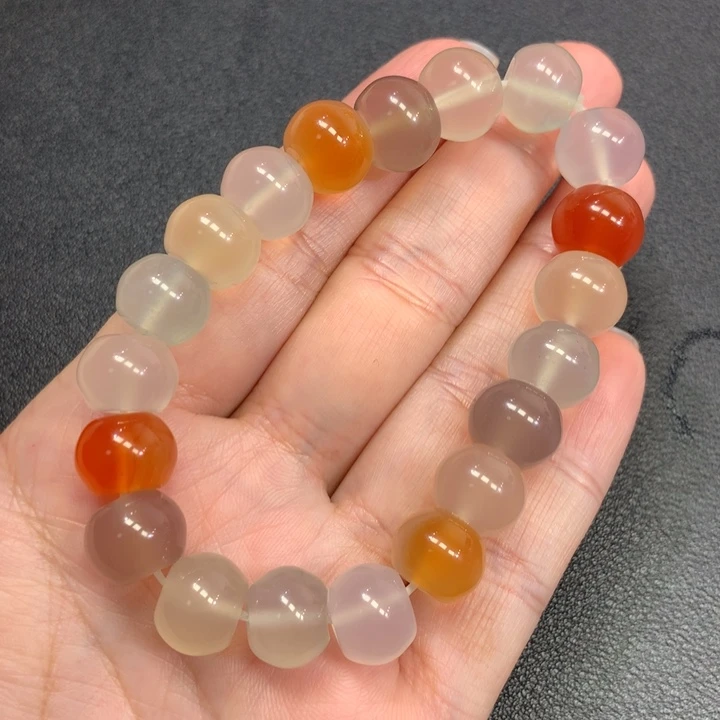 小***糖玛瑙/玉髓未镶嵌手链