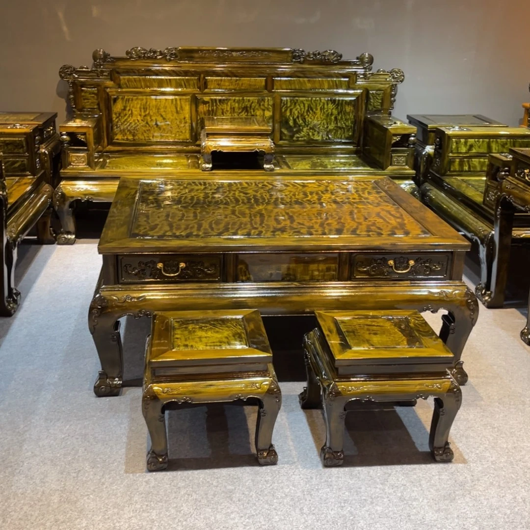 周***旬紫檀木类成套家具，沙发十三件