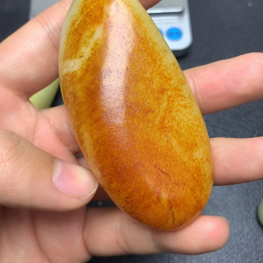 愿***）和田玉未镶嵌摆件