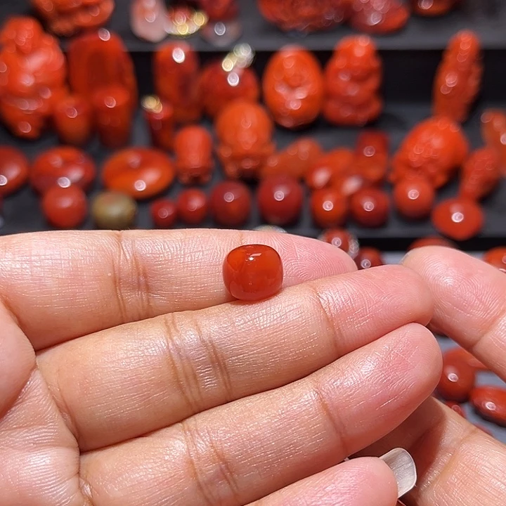 南红玛瑙未镶嵌配饰老型10.4mm