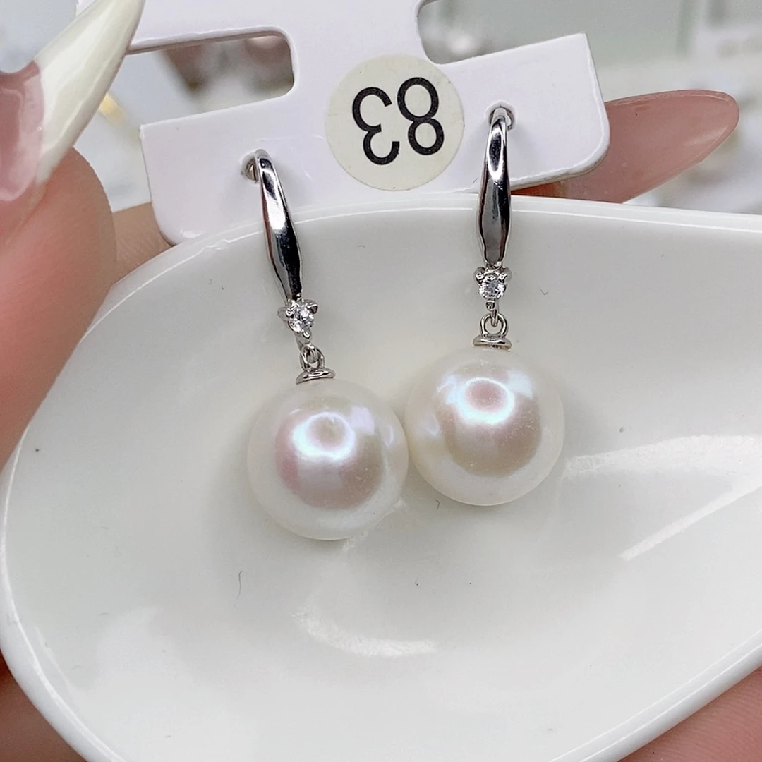 淡水珍珠银S925镶嵌颈饰