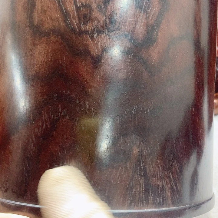 花梨木类楚*归花梨木精品笔筒
