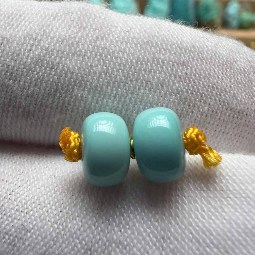 绿松石未镶嵌配饰6.7*4.2