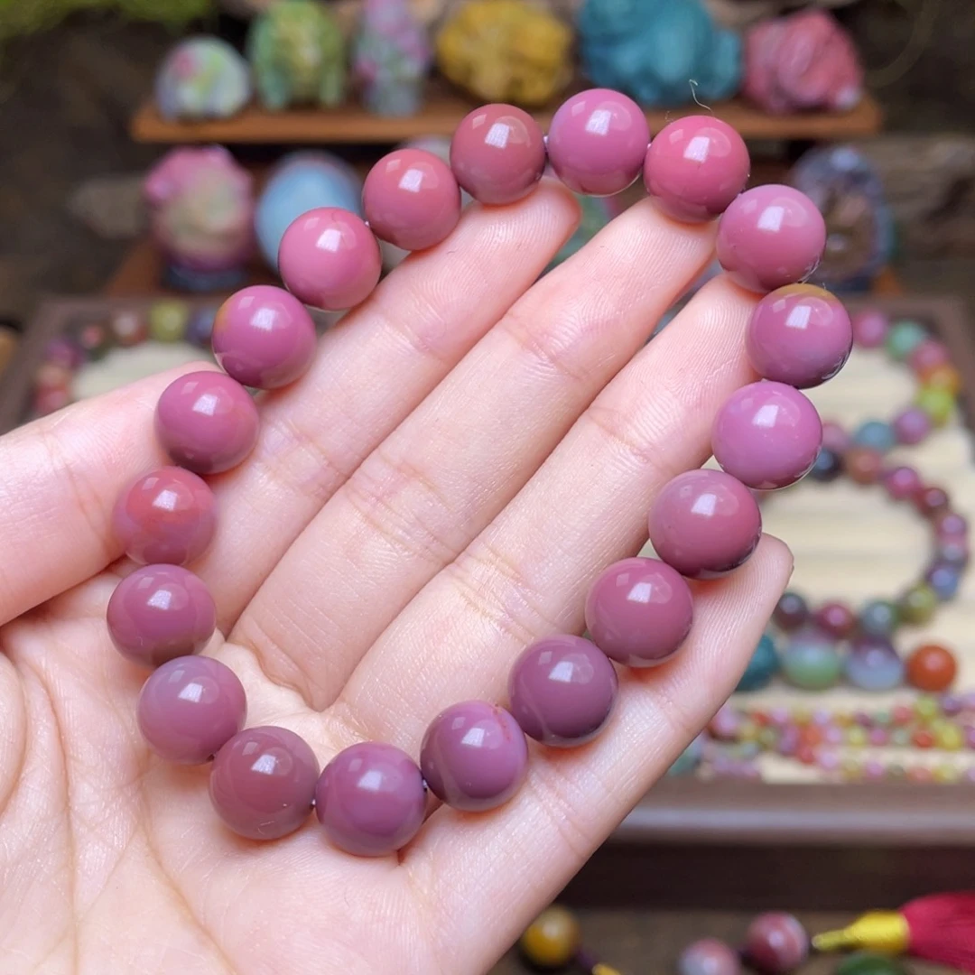 c***a玛瑙/玉髓未镶嵌珠宝半成品盐源玛瑙桃料串