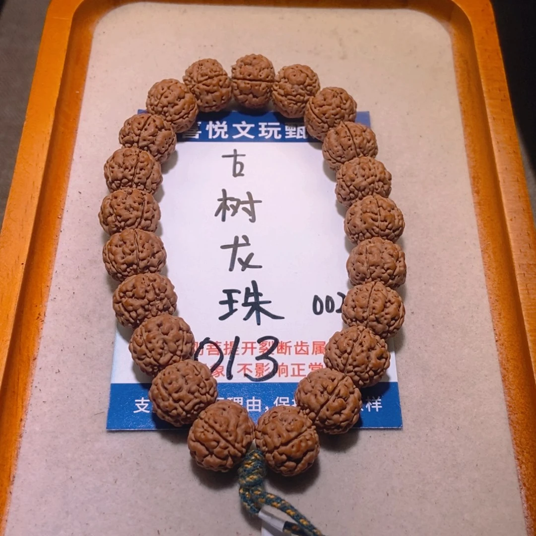 手串金刚菩提013古树龙珠15+