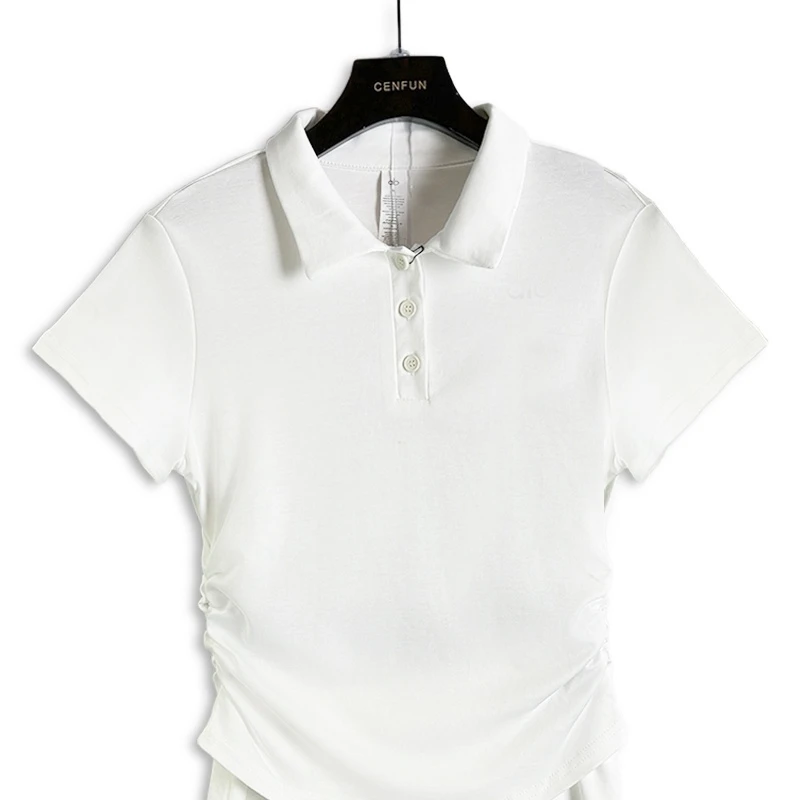 【CENFUN】47*2025春夏高定polo领休闲女装A02036