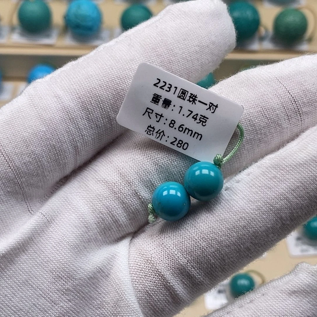 绿松石未镶嵌颈饰