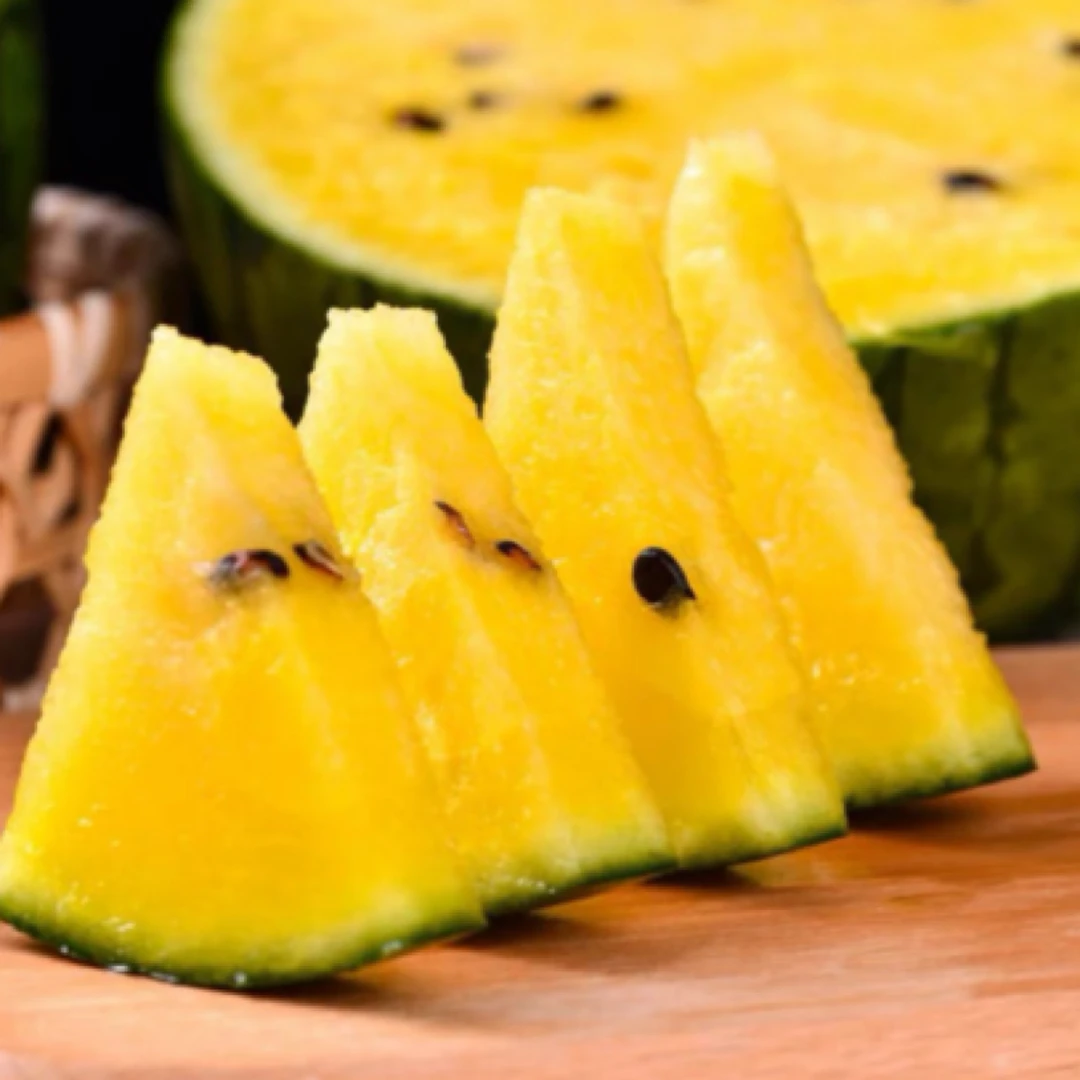 特小凤西瓜  黄壤西瓜  6颗大果