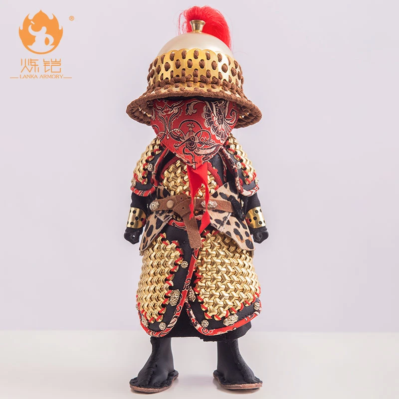 炼铠天武将军武士摆件手办cos配件-温陈华中国甲胄铠甲盔甲兵人