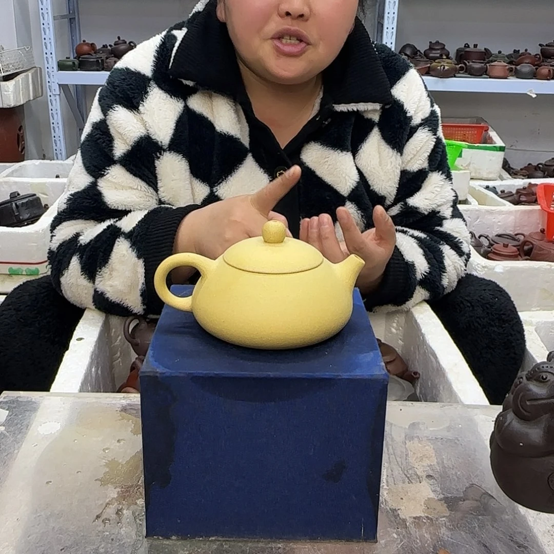 茶壶紫砂宜兴紫砂壶瑕疵处理