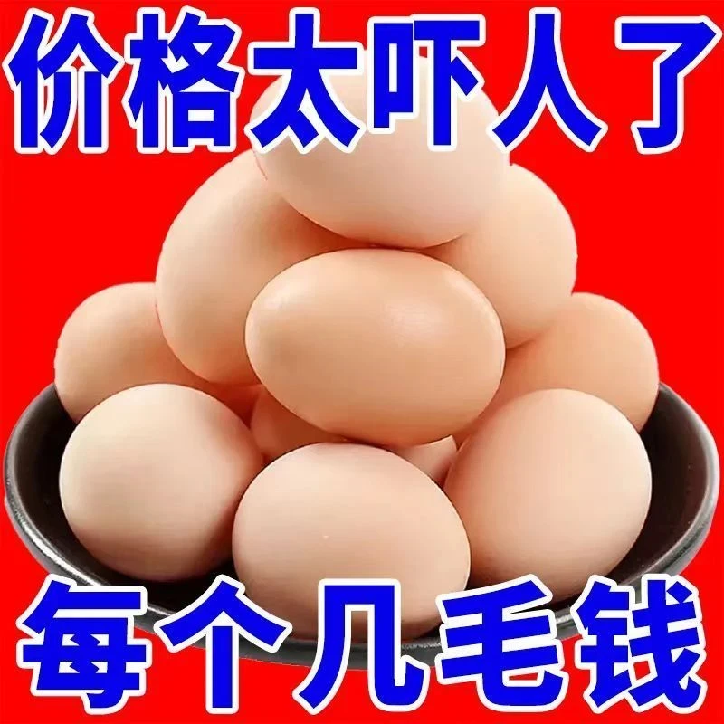 顺丰上门⒌0枚均重50-55g新鲜谷物散养富硒虫草蛋Ч0枚玉米黄土鸡