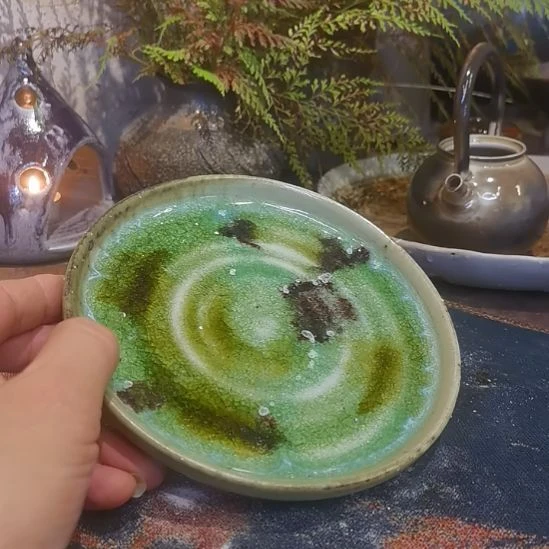 陶摆件手工高温原矿窑变新品福利