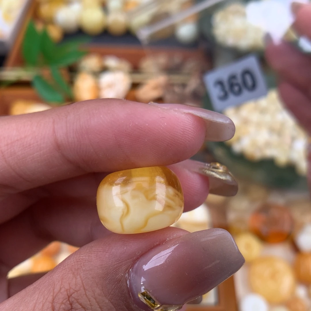 琥珀珠宝奇石未镶嵌15.5