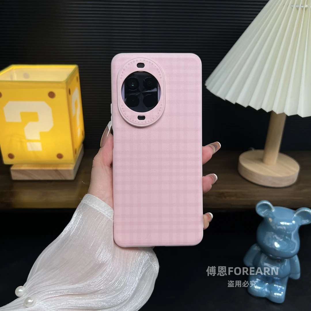 适用于华为nova14手机壳素皮nova14pro新款保护套外后壳高档商务