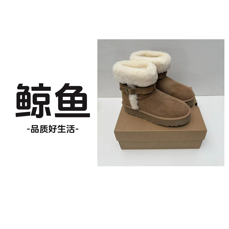 秋冬雪地靴 皮毛一保暖鞋子 1112025